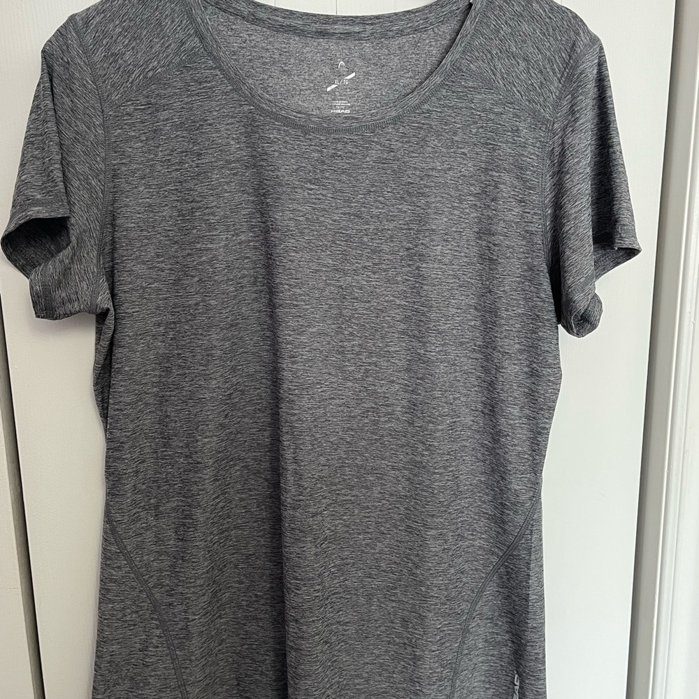 # 191 Head Gray Fitted Short Sleeve T-Shirt